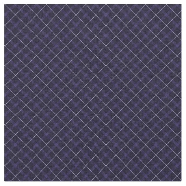Blue Play / Tartan Tyg (Närbild)