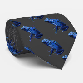 Blue Poison Dart Frog Neck Tie Slips