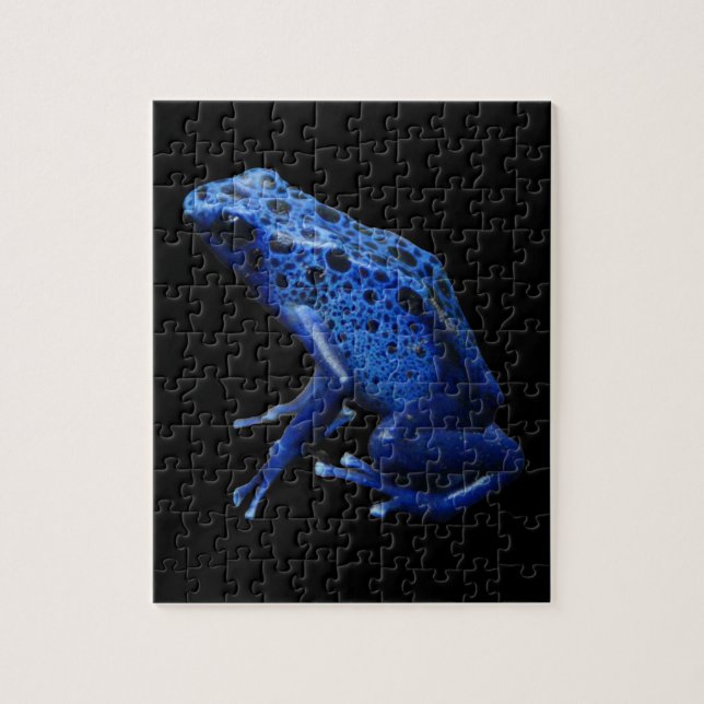 Blue Poison Dart Frog Pussel (Vertikal)