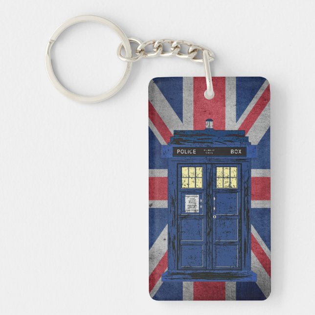 Blue Police Public Call Box - UK Time Travel 1 (Framsidan)