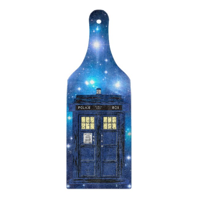 Blue Police Public Call Box - UK Time Travel 1 (Framsidan)