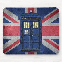 Blue Police Public Call Box - UK Time Travel 1