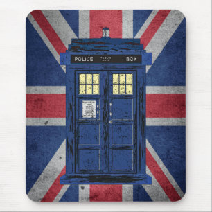 Blue Police Public Call Box - UK Time Travel 1 Musmatta