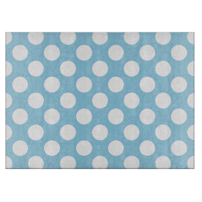 Blue Polka dots, Polka Dot Mönster, Dit, Dit, Dock (Framsidan)