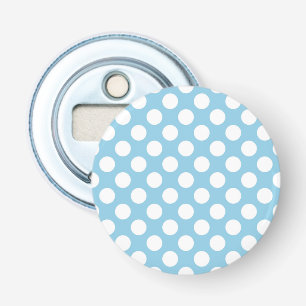Blue Polka dots, Polka Dot Mönster, Dit, Dit, Dock Flasköppnare