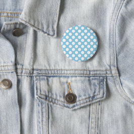 Blue Polka dots, Polka Dot Mönster, Dit, Dit, Dock Knapp