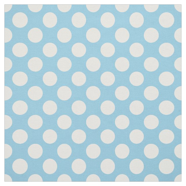 Blue Polka dots, Polka Dot Mönster, Dit, Dit, Dock Tyg (Provkarta)