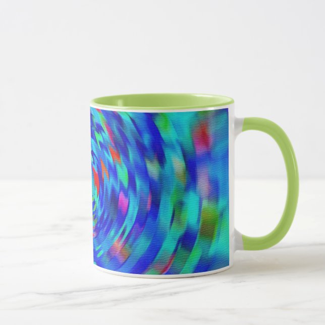 Blue Pond Ripple Mugg (Höger)