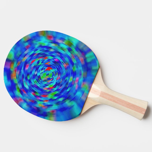 Blue Pond Ripple Pingisracket (Sidan)