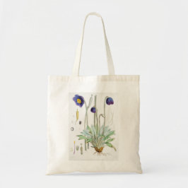 Blue Poppy August Flower Tygkasse
