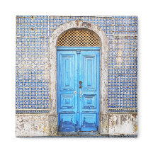 Blue Portugal Door Magnet
