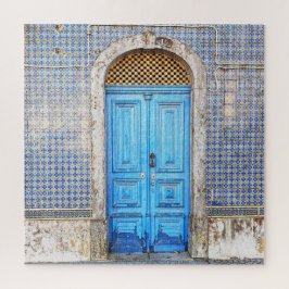 Blue Portugal Door Pussel