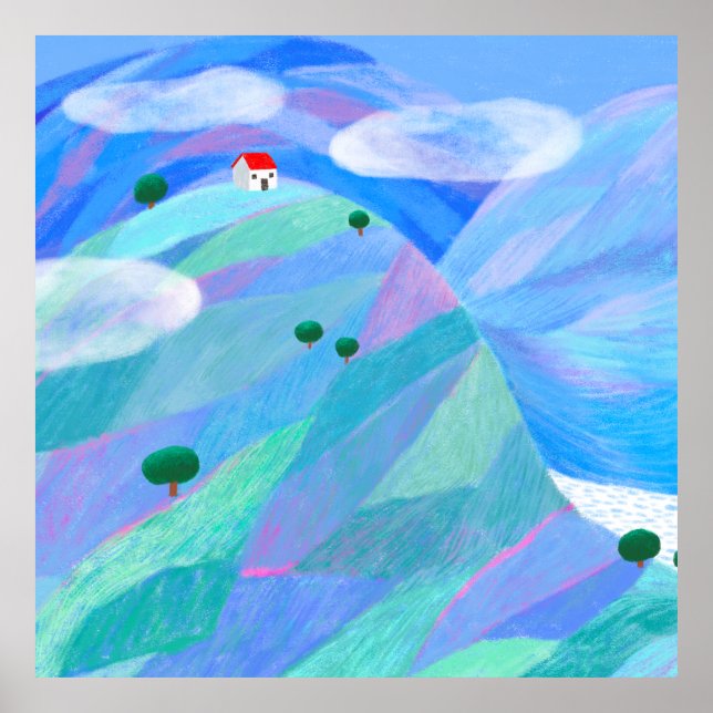 Blue Poster (Framsidan)