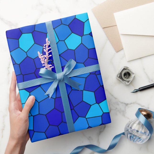 BLUE PRESENTPAPPER (Gifting)