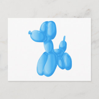 Blue Pudel Vykort