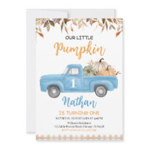 Blue Pumpkin Lastbil Birthday