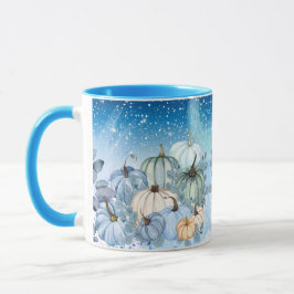Blue Pumpkin Night Dreams Mugg