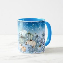 Blue Pumpkin Night Dreams Mugg