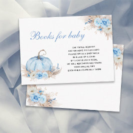 Blue Pumpkins Bokar för Baby Tilläggskort