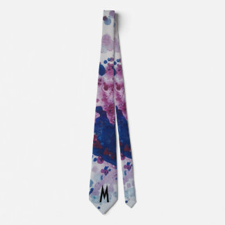 Blue Purple Lilac Splash Abstract Slips