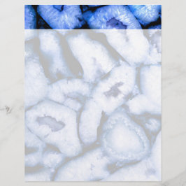 Blue Quartz Agate, blue Geodes, abstrakt mönster