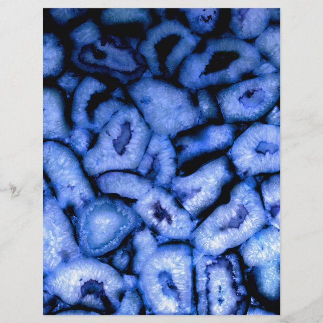 Blue Quartz Agate Geodes (Framsida)