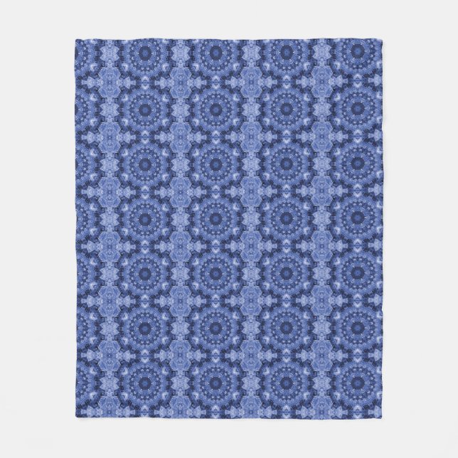 Blue Quilt Fleecefilt (Framsidan)