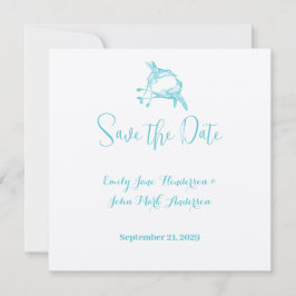 Blue Radiance Hummingbird Kiss Love Bird Bröllop Inbjudningar