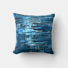 Blue Rain Kudde