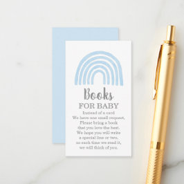 Blue Rainbow bokar för baby djurutrymmeskort Tilläggskort