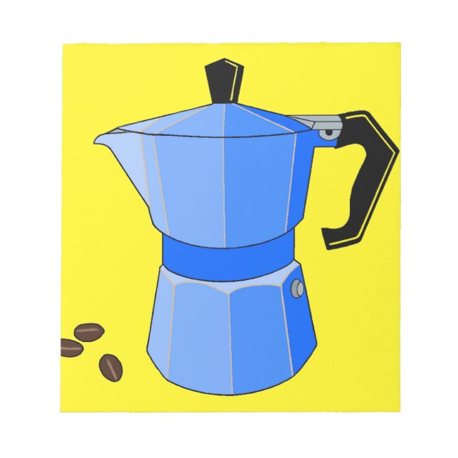 Blue Rainbow Espresso Anteckningsblock (Framsida)