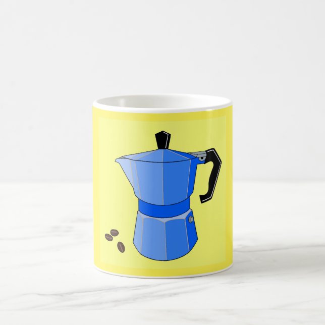 Blue Rainbow Espresso Kaffemugg (Center)