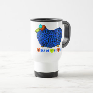 Blue Ram Chinese Year Zodiac Resemugg