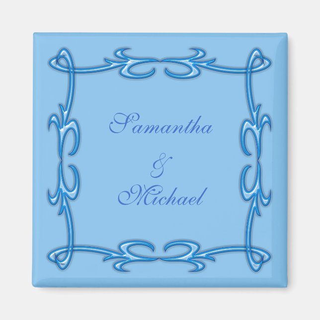 Blue ram magnet (Framsidan)