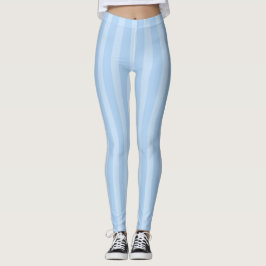 Blue Rand 80s Exercise Halloween Costume Chic Leggings