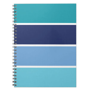 Blue Rand Anteckningsbok