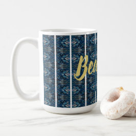 Blue Rand Benice Mugg av Poet Adiela Akoo