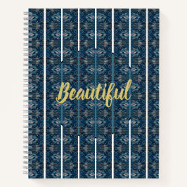 Blue Rand Beval Notebok av Poet Adiela Akoo