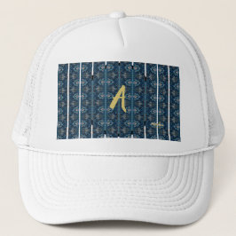 Blue Rand Cap av Poet Adiela Akoo - CUSTOMIZE it Keps