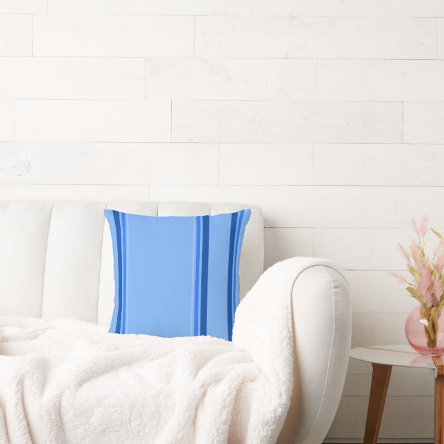 Blue Rand Dekorativ kudde (Soffa)