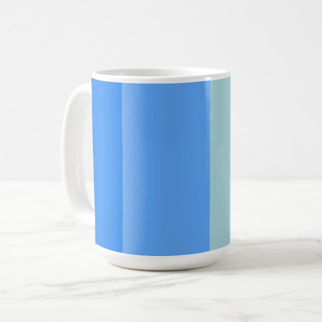 Blue Rand Kaffemugg (Framsida vänster)