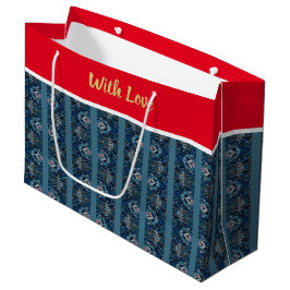 Blue Rand KÄRLEK Gift Bag av Poet Adiela Akoo