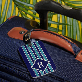 Blue Rand med Monogram Bagagebricka