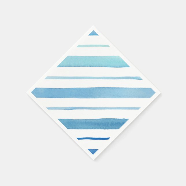 Blue Rand Pappersservett (Hörn)