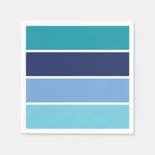 Blue rand pappersservett