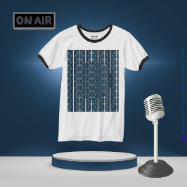 Blue Rand T-Shirt av Poet Adiela Akoo