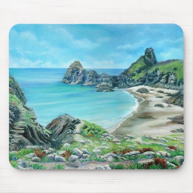 Blue Rapture vid Kynance Cove Musmatta (Framsidan)