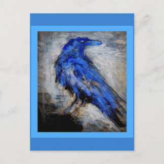 Blue Raven by Sharles Vykort