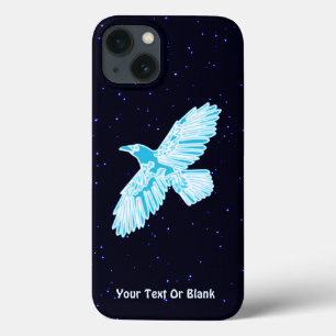 Blue Raven On Stars