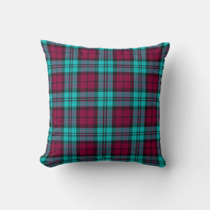 Blue Red Campbell Tartan Blackwatch Play Kudde